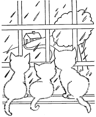 cat coloring pages
