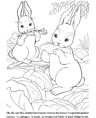 farm coloring page
