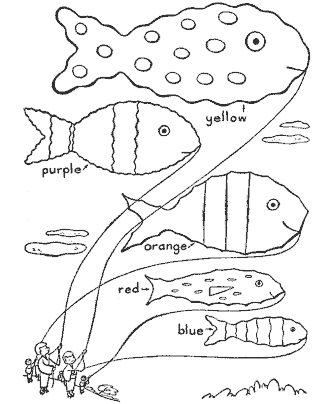 fish coloring pages