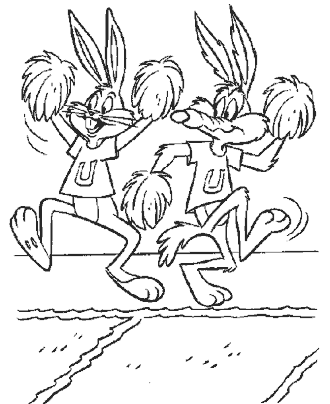 bugs bunny coloring page