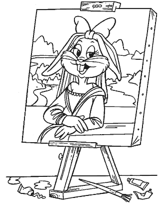 bugs bunny coloring page