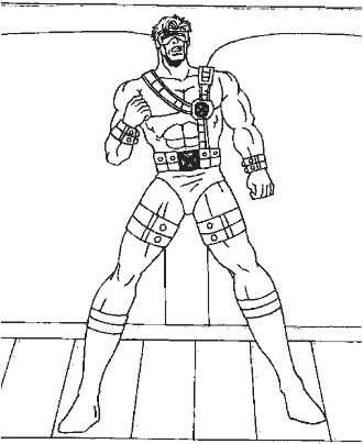 super hero coloring pages
