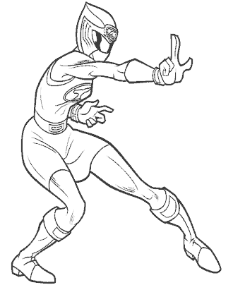 super hero coloring page