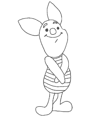 winnie pooh coloring page