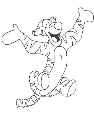 winnie pooh coloring page