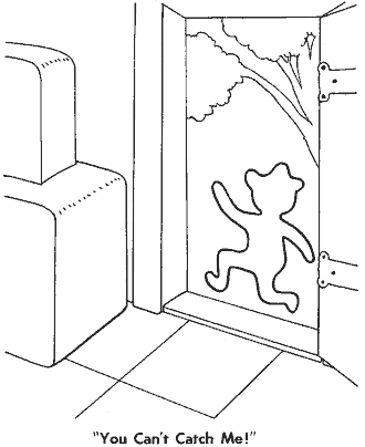 gingerbread man coloring page