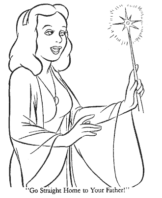pinocchio coloring page