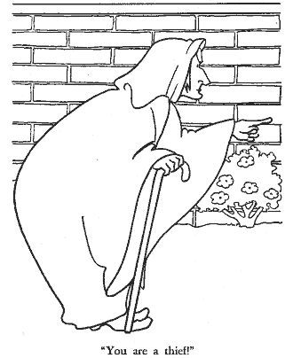fairy tale Rapunzel coloring pages