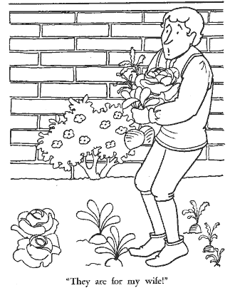 fairy tale Rapunzel coloring pages