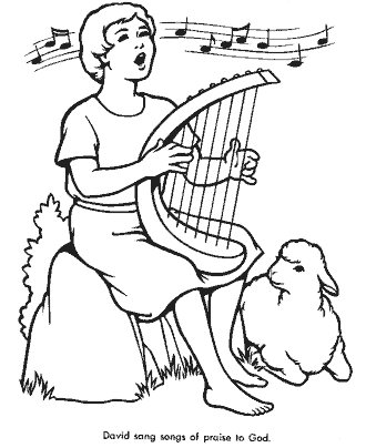 bible story coloring pages for kids