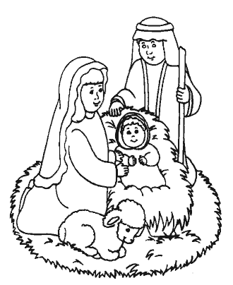 printable bible story coloring page