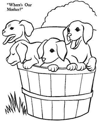life on the farm coloring page