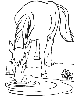 life on the farm coloring page