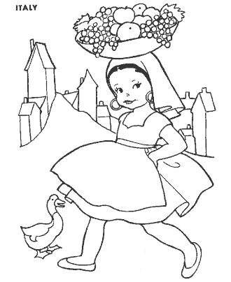 children coloring page