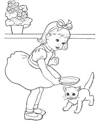 children coloring page