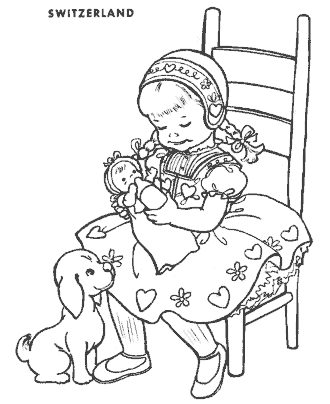 children coloring page