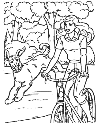 animal coloring pages for girls