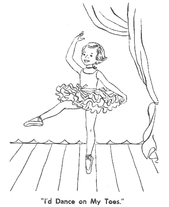ballet coloring pages for girls