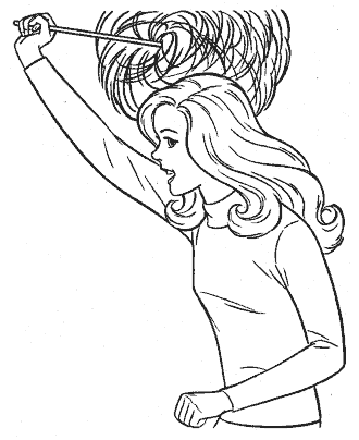 cheerleader coloring pages for girls