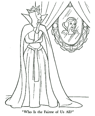 princess coloring page for girls