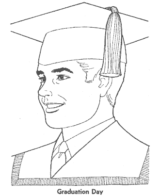 school coloring page for girls