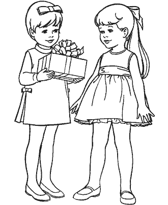 birthday coloring page