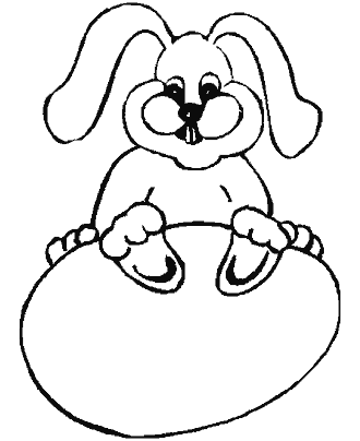 easter coloring page