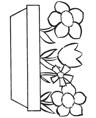 preschool easter coloring page
