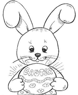 easter coloring page