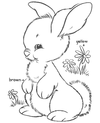 preschool easter coloring pages
