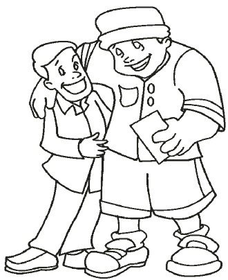 father&acute;s day coloring pages