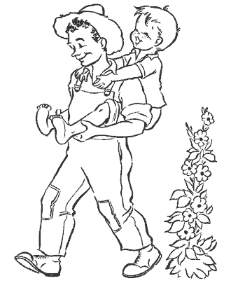 grandparents day coloring pages