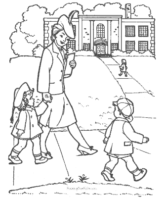 grandparents day coloring page