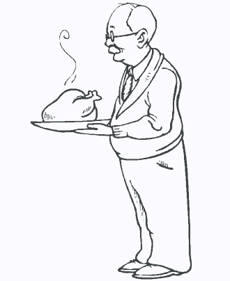 grandparents day coloring page