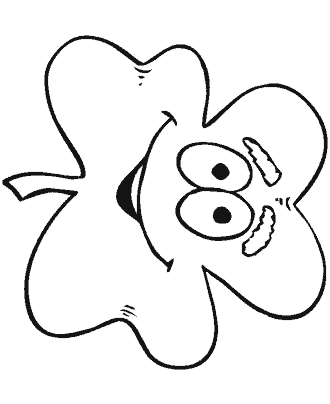 st patricks day preschool coloring page