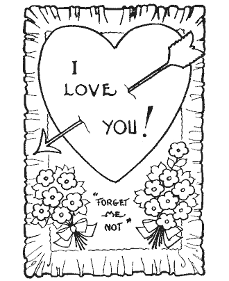 cupid coloring pages