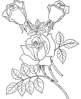Valentine coloring pages