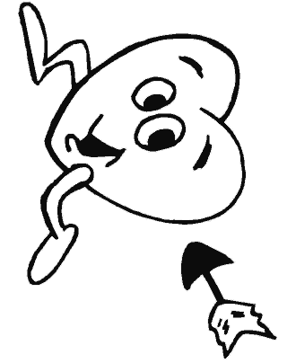 preschool valentin&acute;s day coloring pages