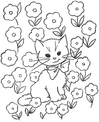 flower coloring pages