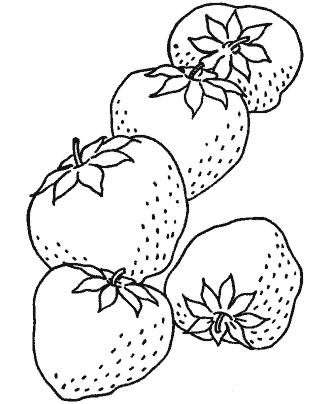 printable food coloring pages