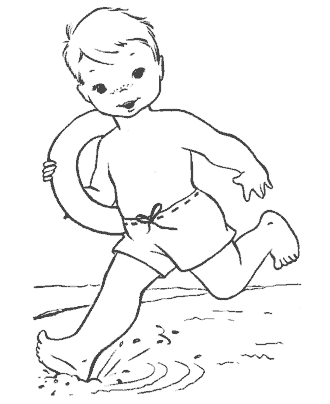 summer coloring pages