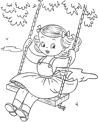 summer coloring page