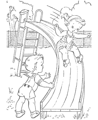 summer coloring page