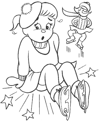 winter coloring pages