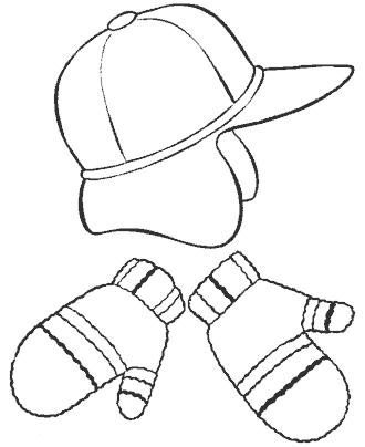 coloring pages of winter