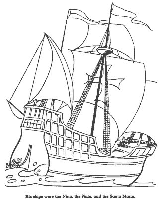 history for kids coloring pages