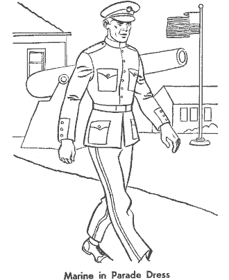 printable military coloring pages