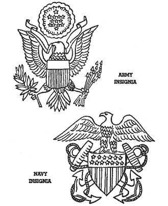 military coloring page