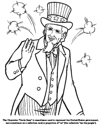 patriotic coloring page