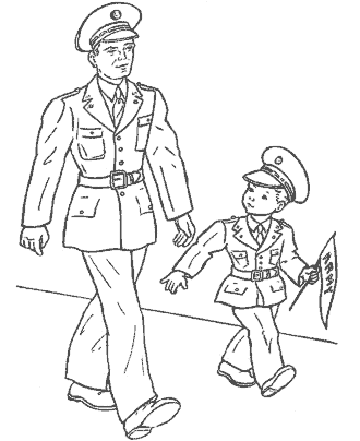 veterans day coloring pages